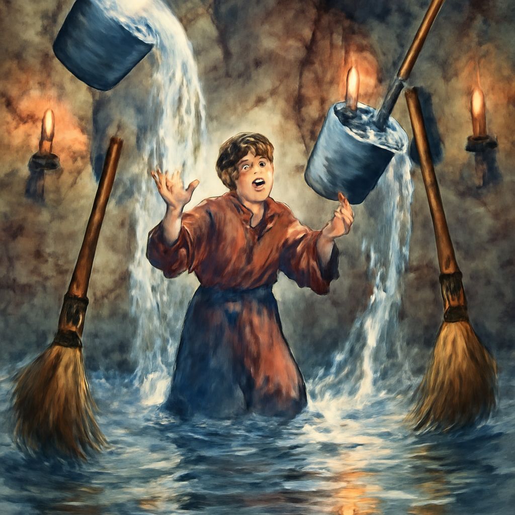 Goethe’s “The Sorcerer’s Apprentice“