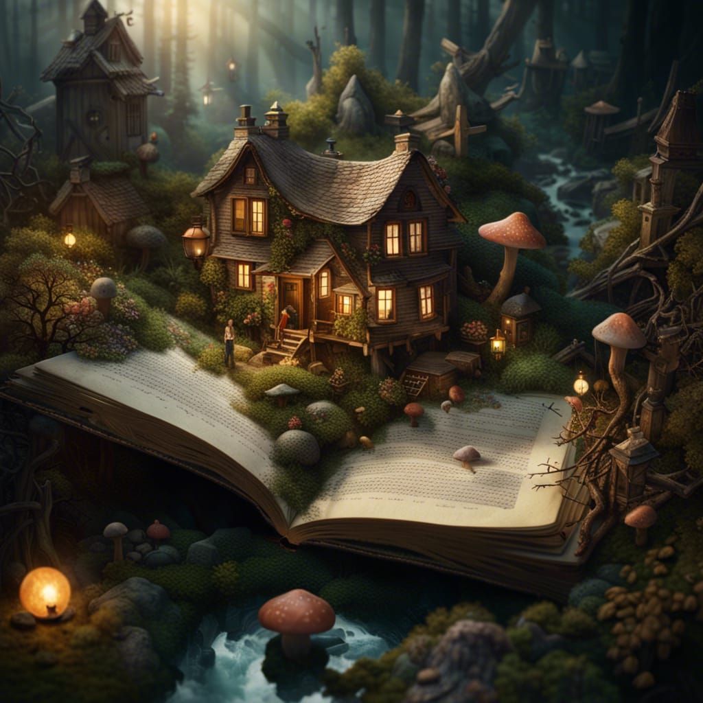 fantasy cottage  by @Ghost of dongieverse