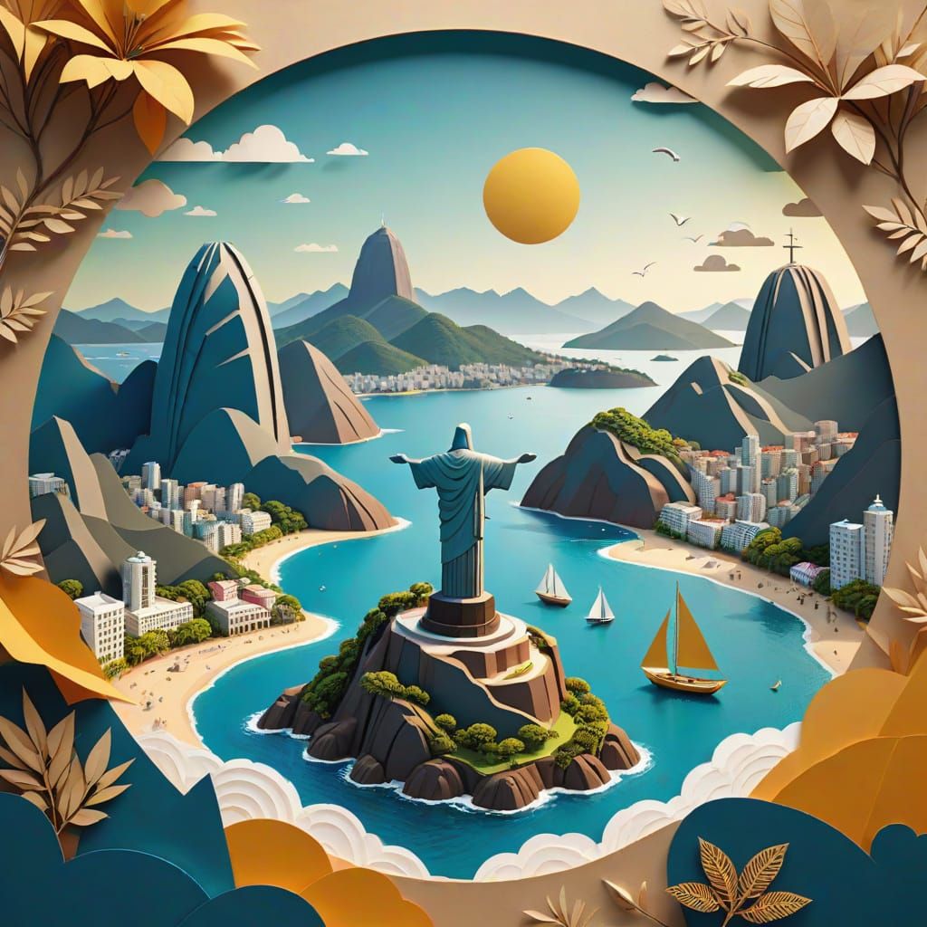 Paper worlds  by @ALEXANDRA