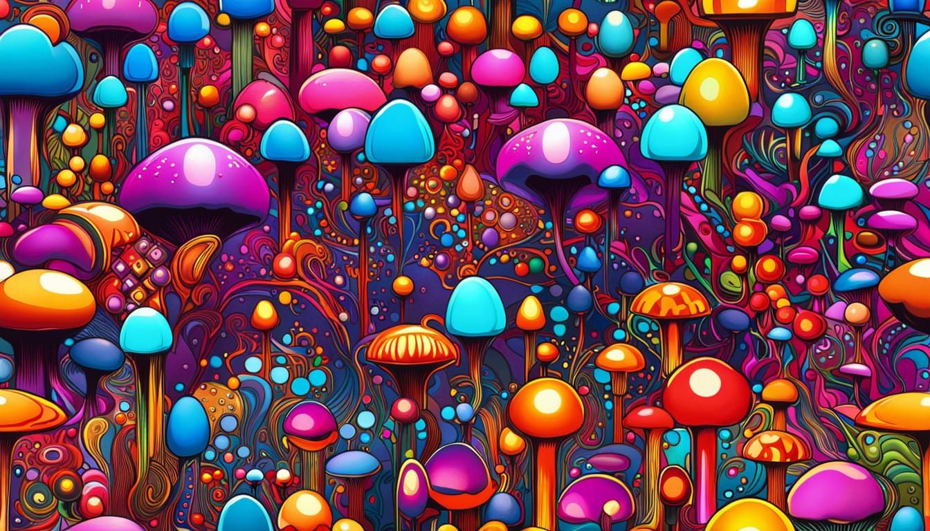 Psychedelic Crypto Shrooms