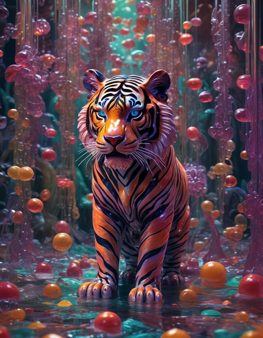 The tiger - AI Generated Artwork - NightCafe Creator