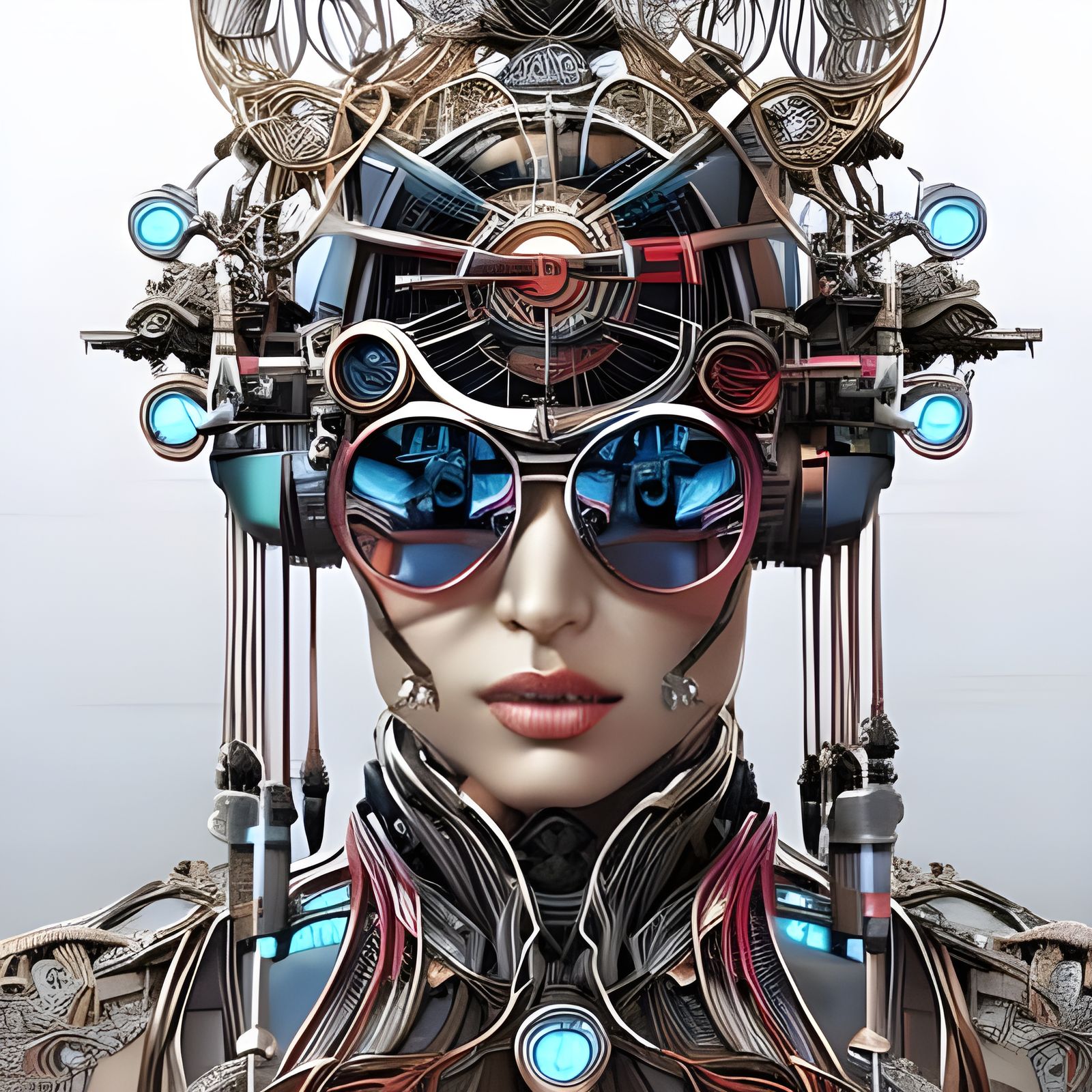 Cyborgina   by @Toni