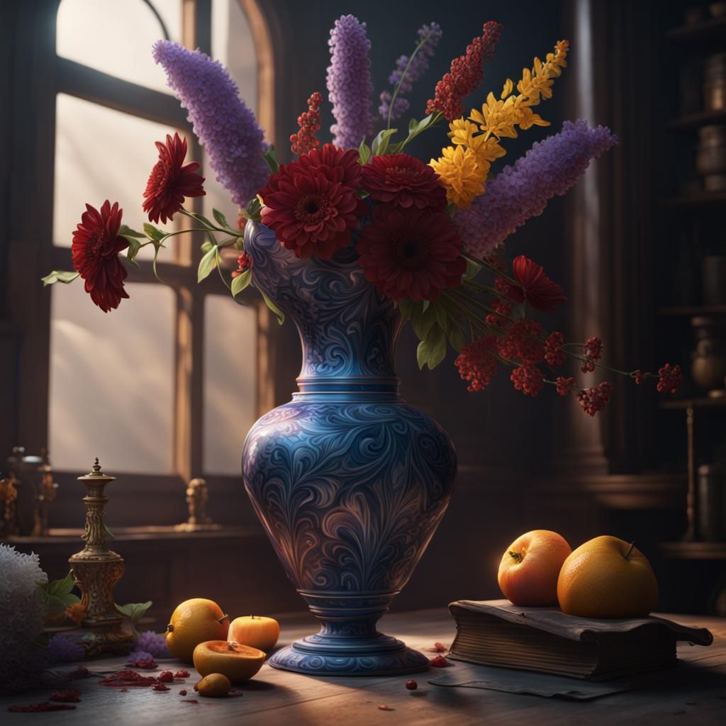 Ryan Renalds vase still life