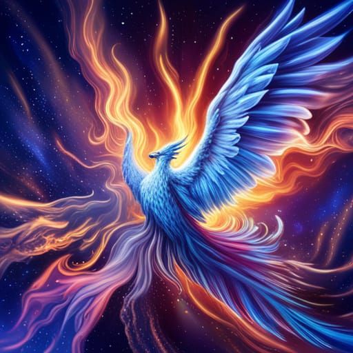 Phoenix of the sky, credits to @Ditlevsen - AI Generated Artwork ...