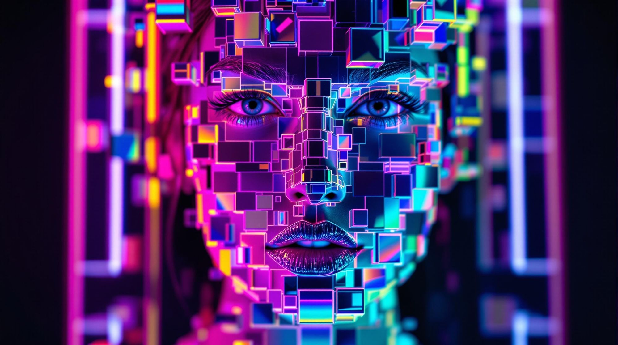 Neon Facets