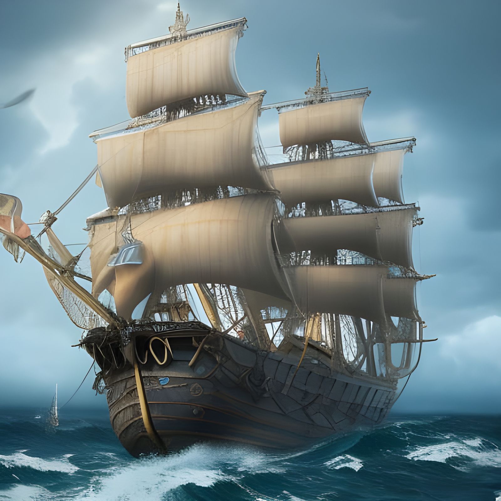 Pirate ship  by @CamAL