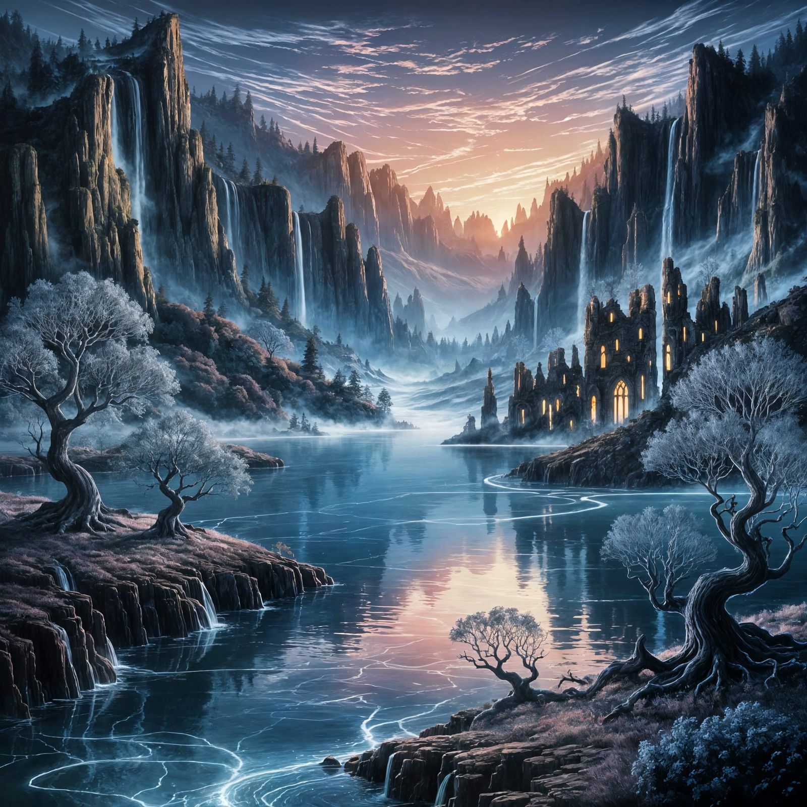 Silvermist Valley  by @Ikuinen Tyhjyys