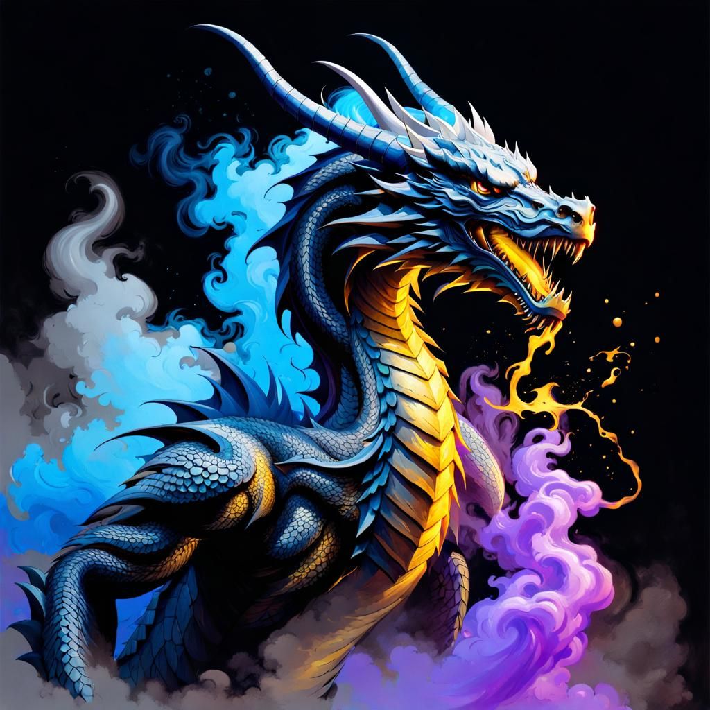 5 pictures: (4/5) Nice dragons that you would like to meet in the dark ...