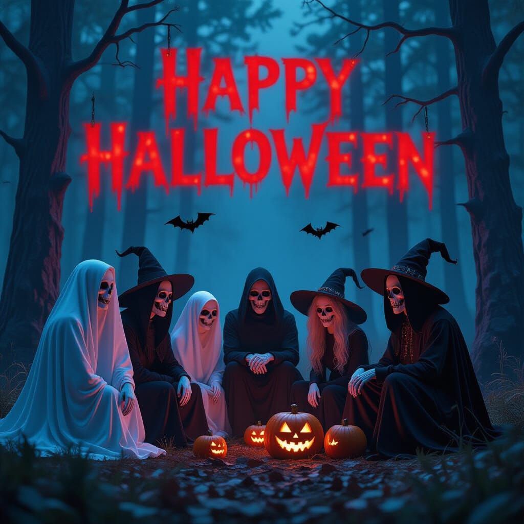 Join the witches in front of the Carousel  - Start Image 2