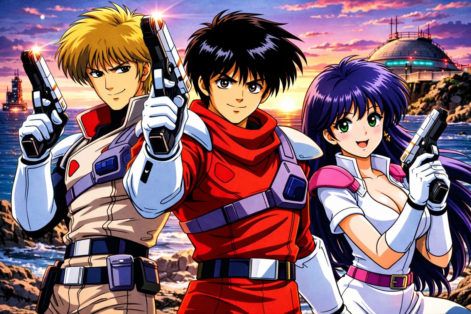 Champ, JJ and Aple (Zillion)