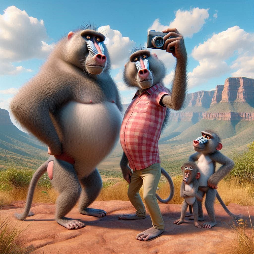 Bobbejane van Magaliesberg : Toeriste 🐵 05