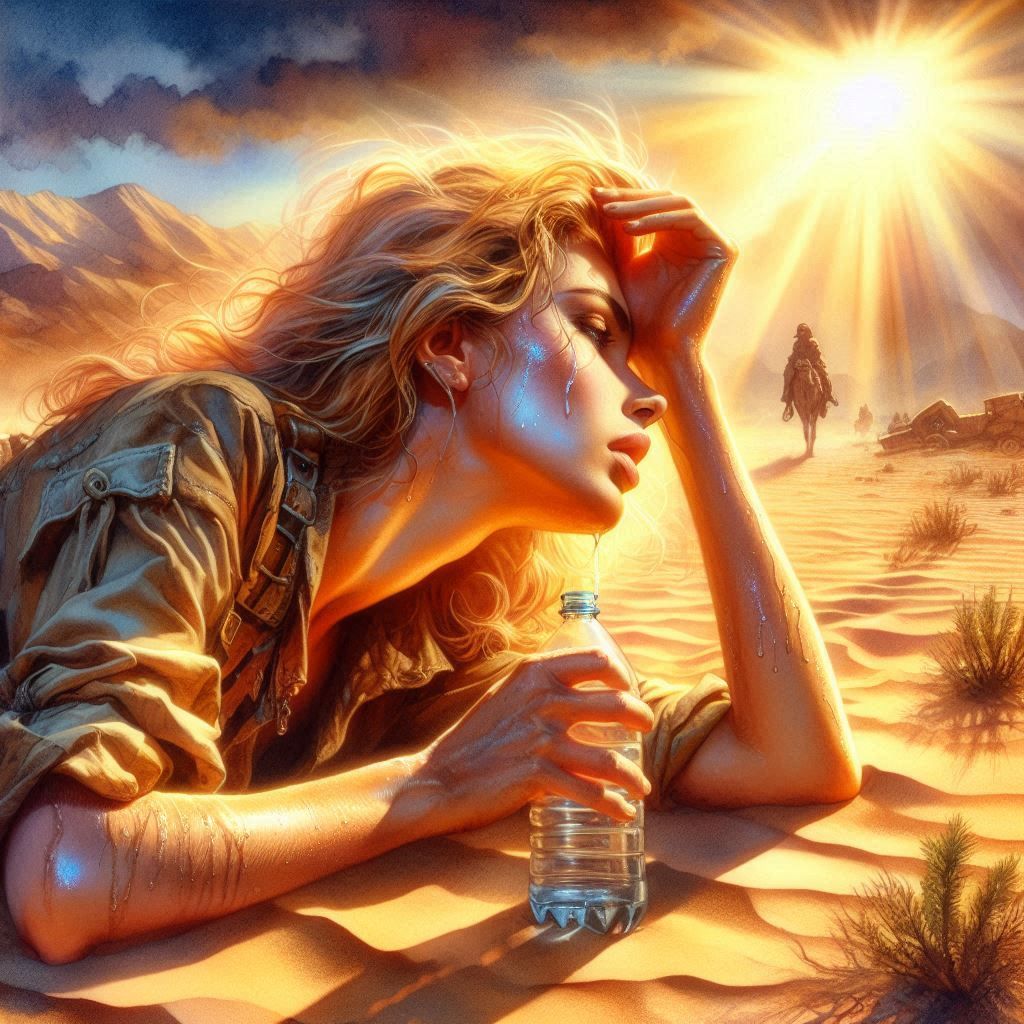 Suffering from Heat Exhaustion   by @doGooder