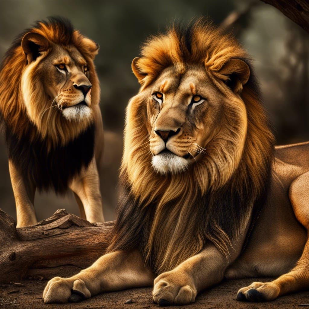 Pride of lions