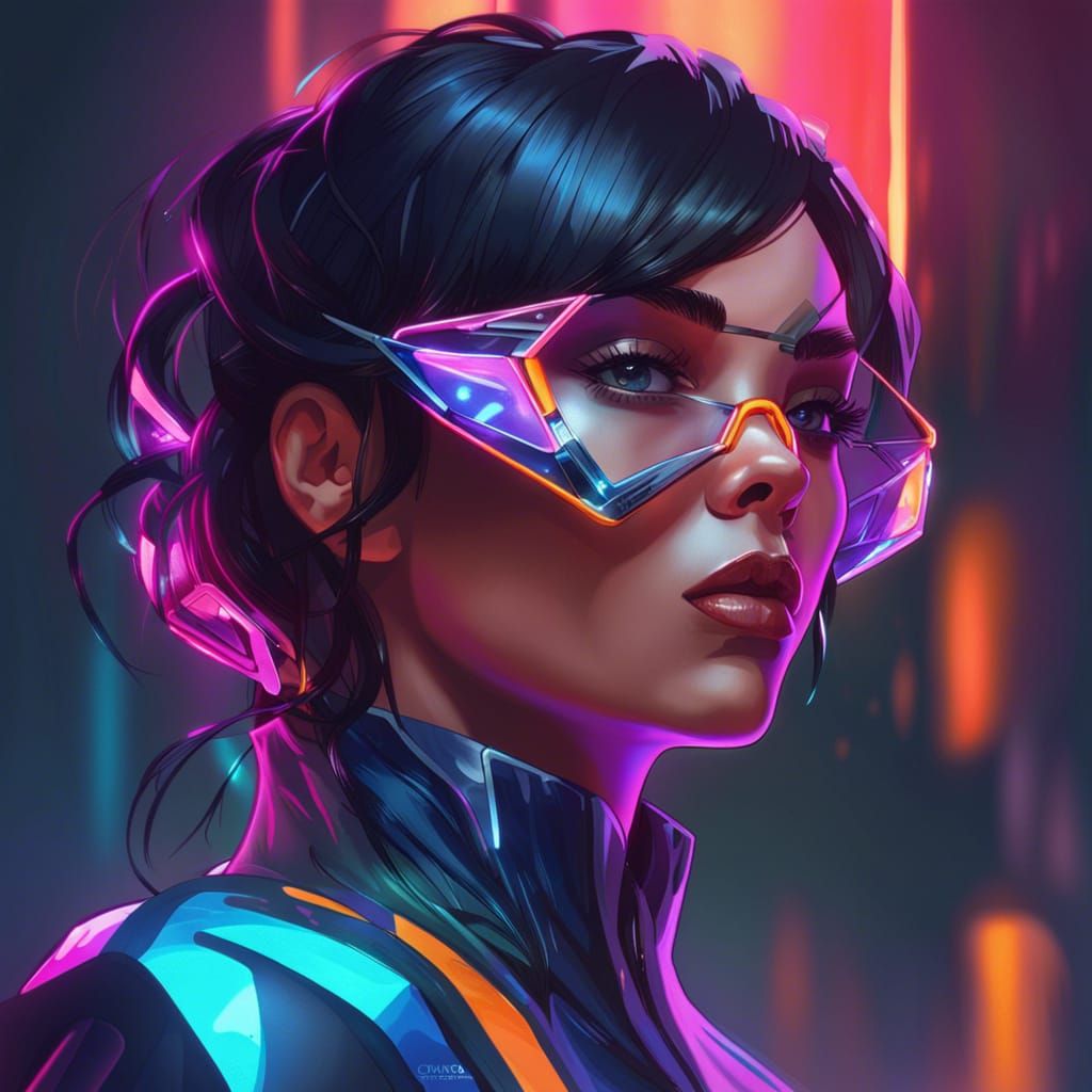 Glasses of the future - AI Generated Artwork - NightCafe Creator