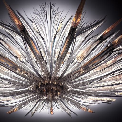 Chandelier by Zaha Hadid