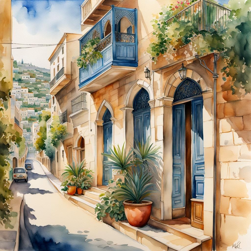 Wadi-Nisnas, Haifa  by @Rikinfj