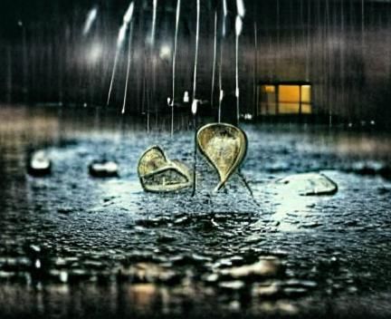 When it rains just think its the ones you lost dropping ther...