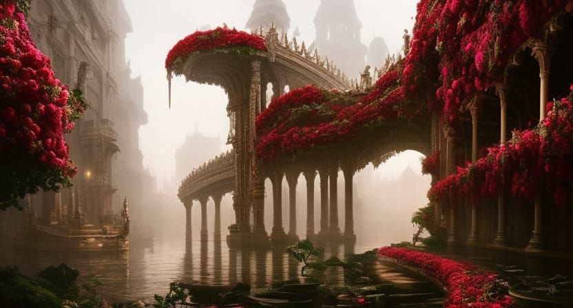 Kingdom of Roses  by @LittleStreetSweeper