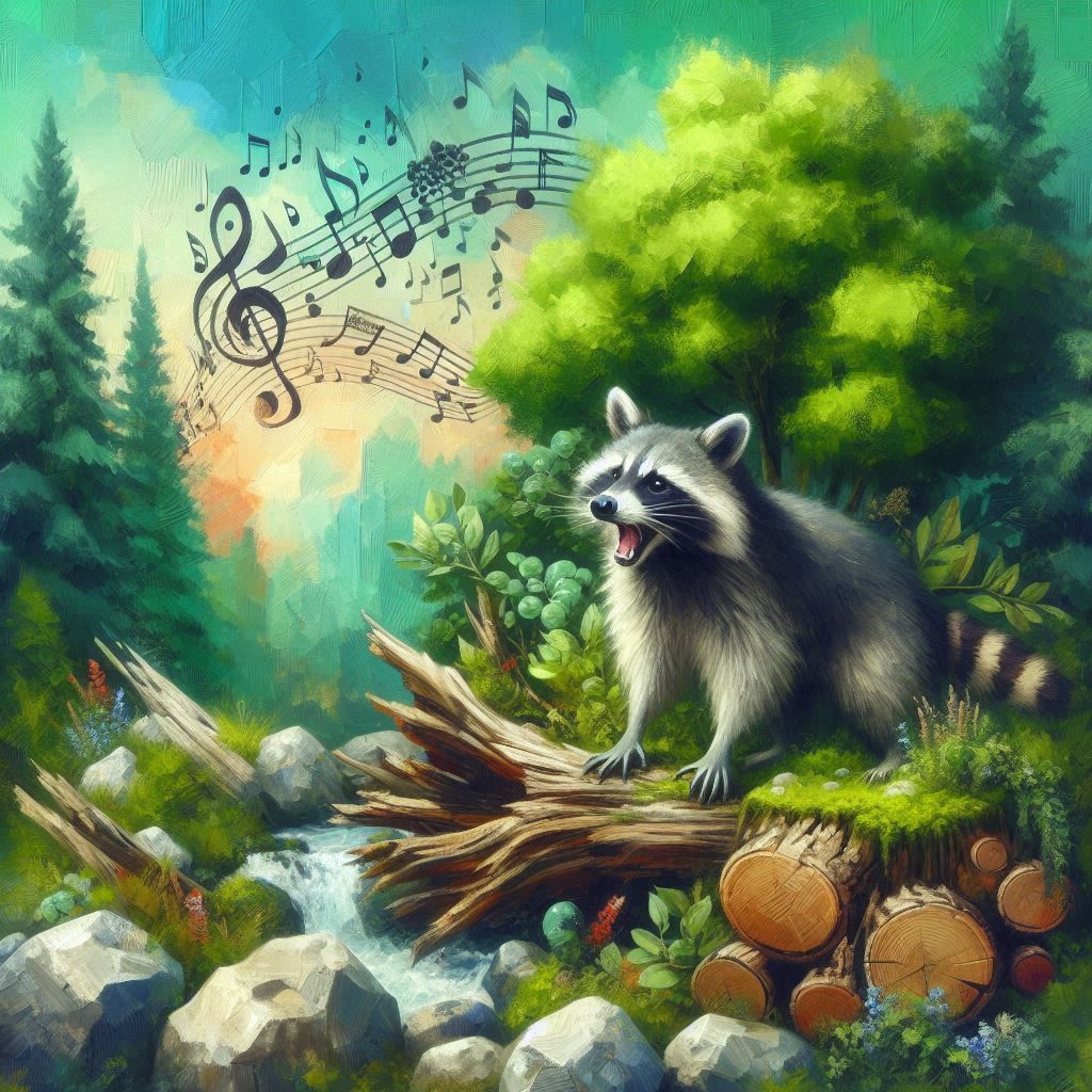 Raton laveur, Chanteur