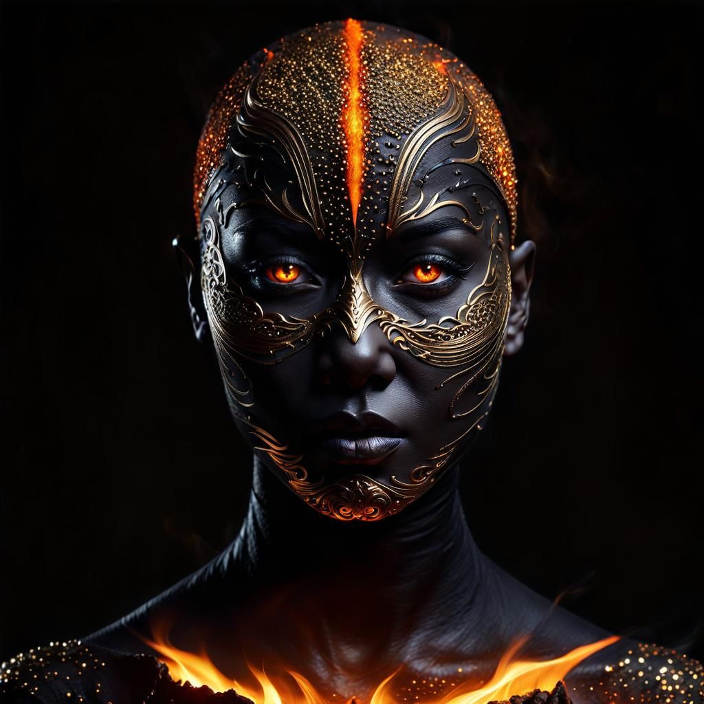 Volcano goddess
