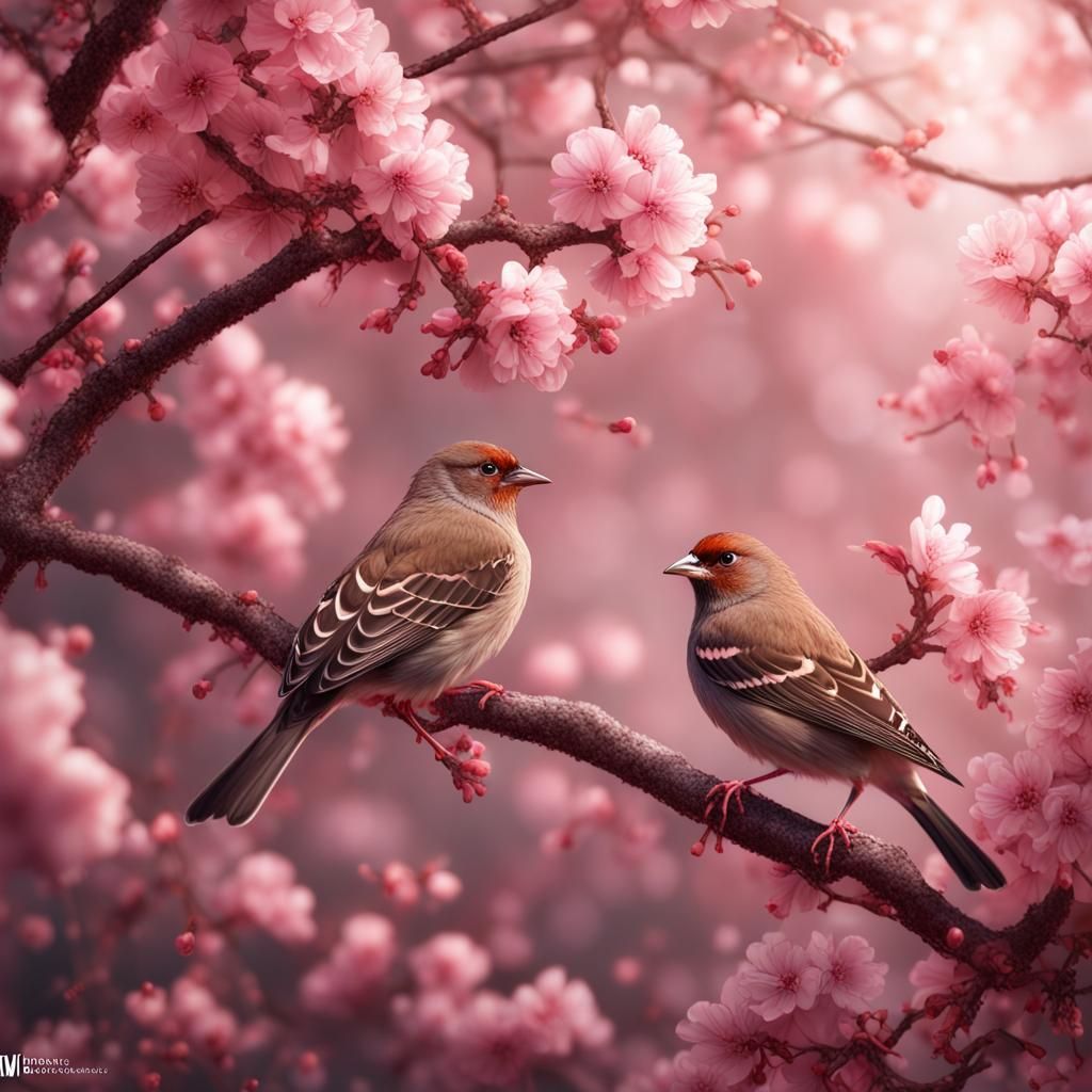 Blossom Finches