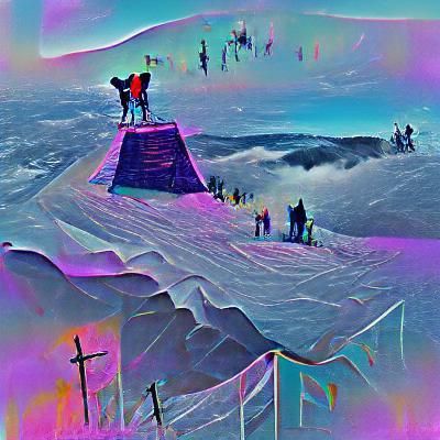 Top of the mountain