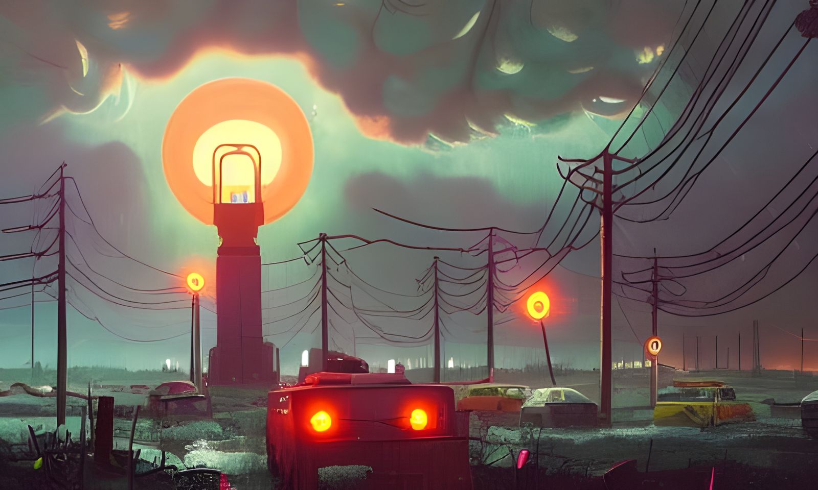 the last artificial lights
