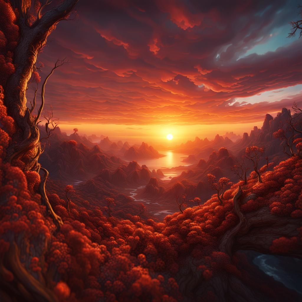 A Grand Sunset