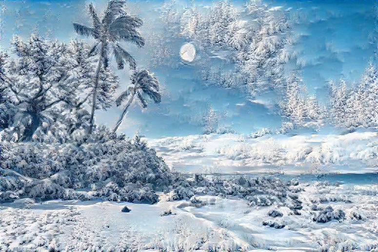 Winter by the Sea Side