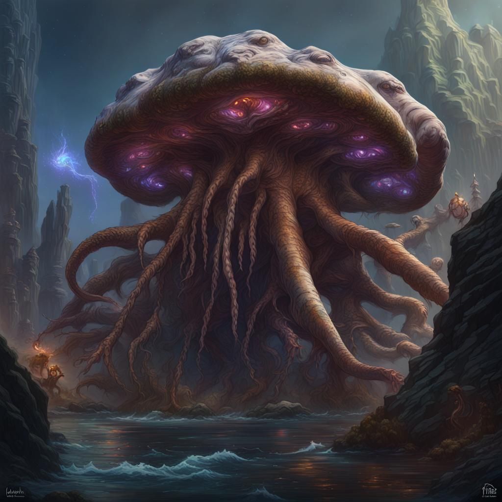 Lovecraft 001 - AI Generated Artwork - NightCafe Creator