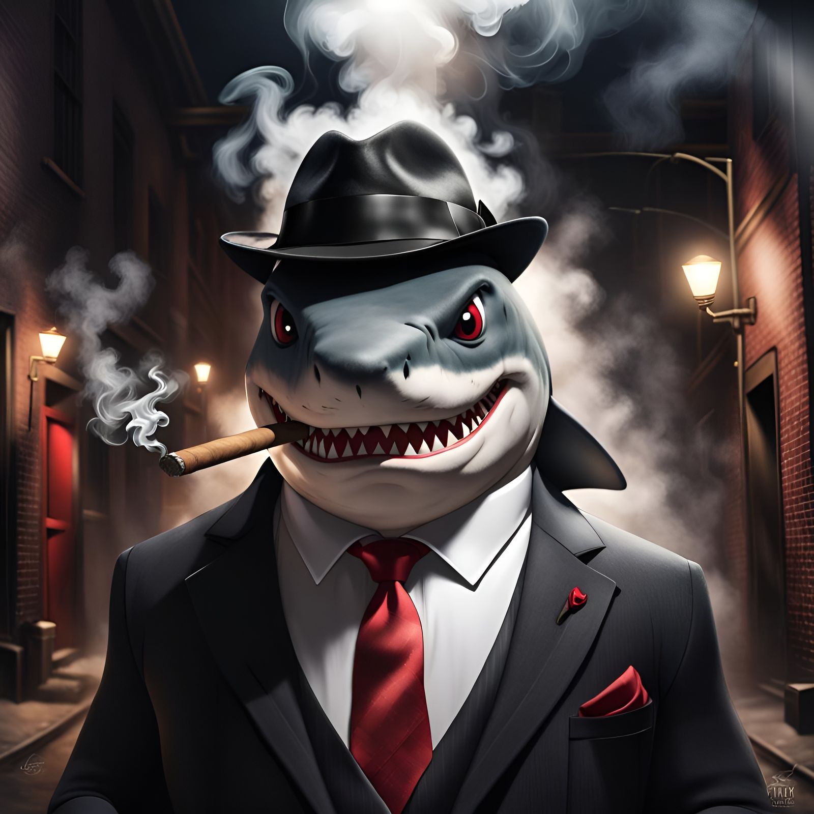 “Fish are food, boss.”  by @Huddy