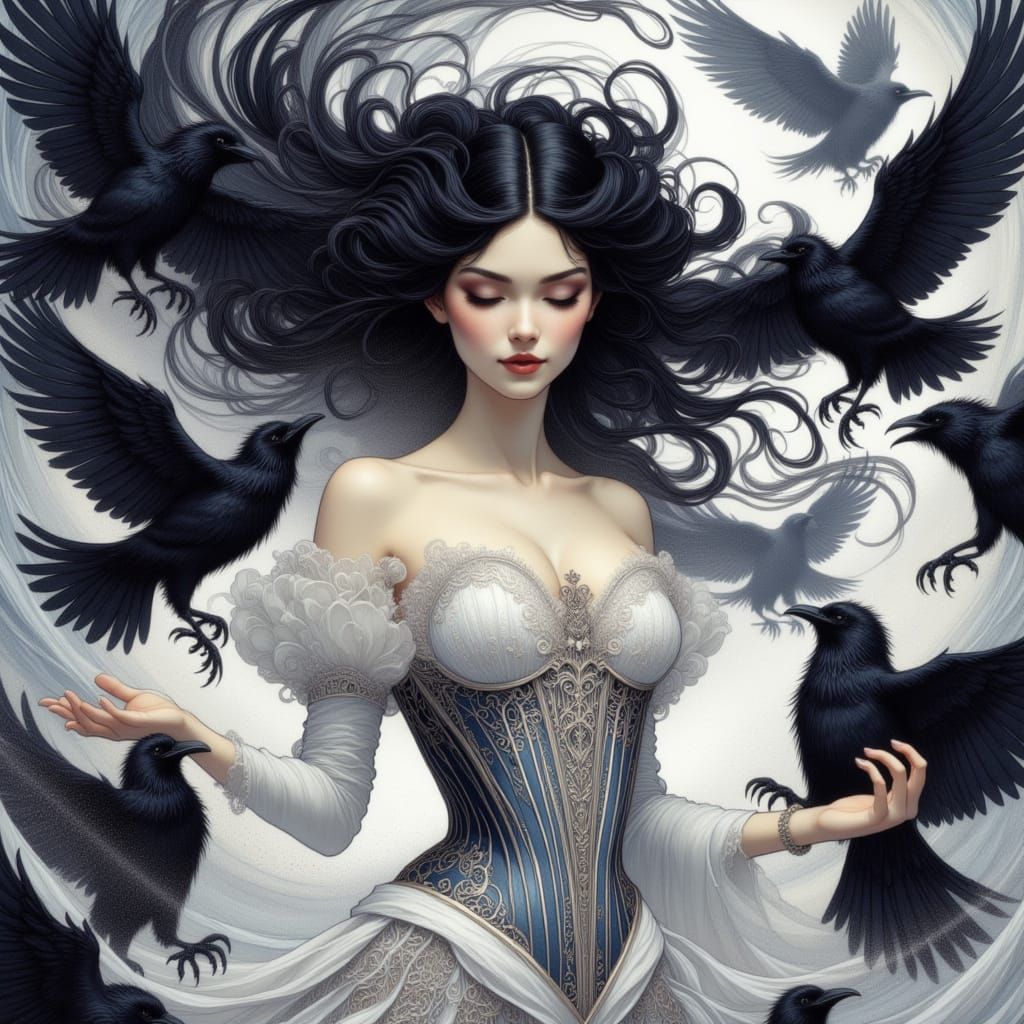 Raven Storm LoRA Test IV