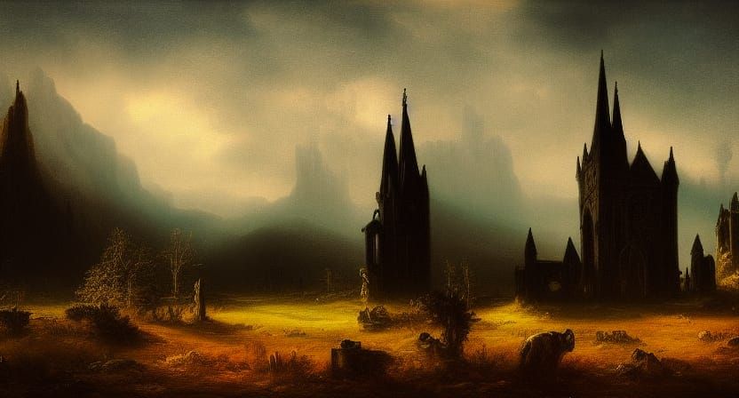 gothic landscape