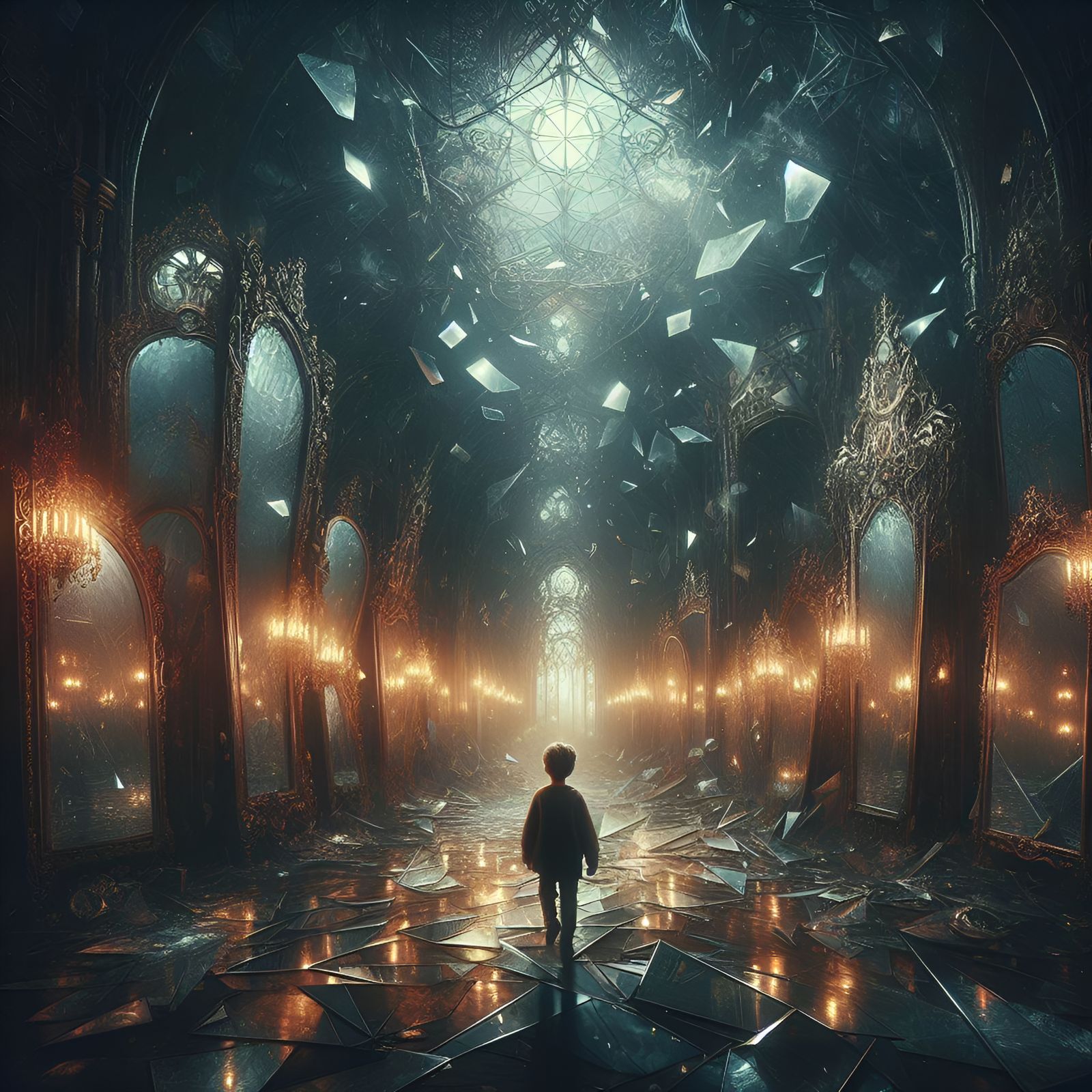 Lost In The House Of Mirrors