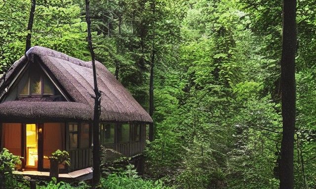 Cottage in the forest