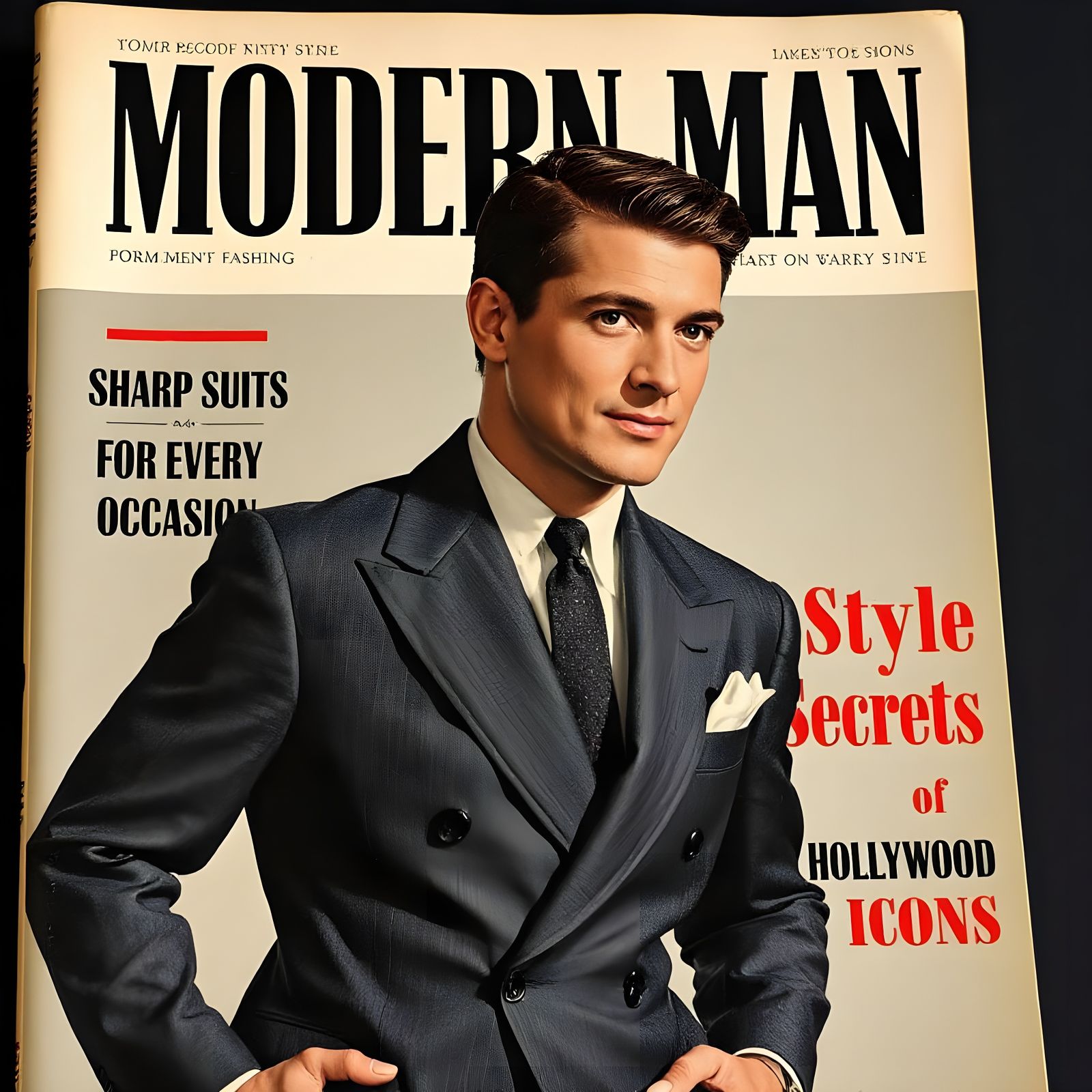 1950’s Modern Man Magazine   by @Floe Joe 