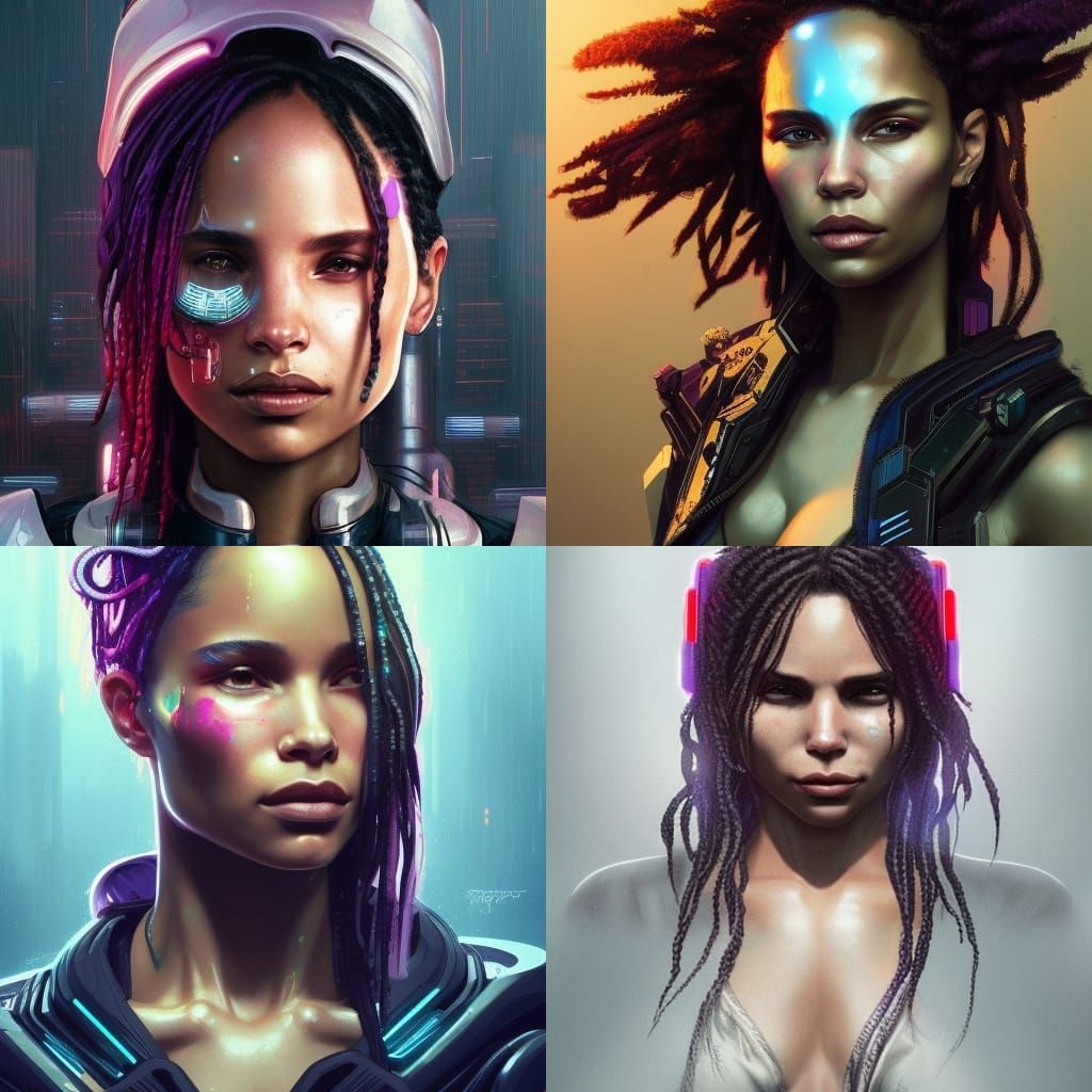 zoe kravitz cyberpunk
