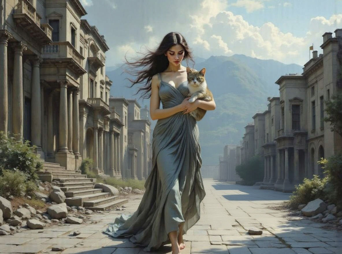 Noble Philosopher Escapes Classical City Destruction With Ca...