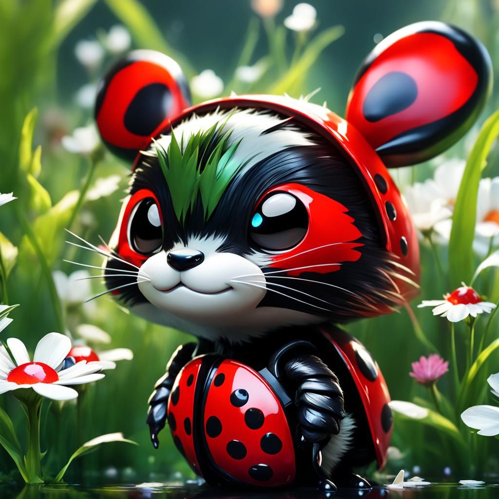 Little Fluffy Ladybug