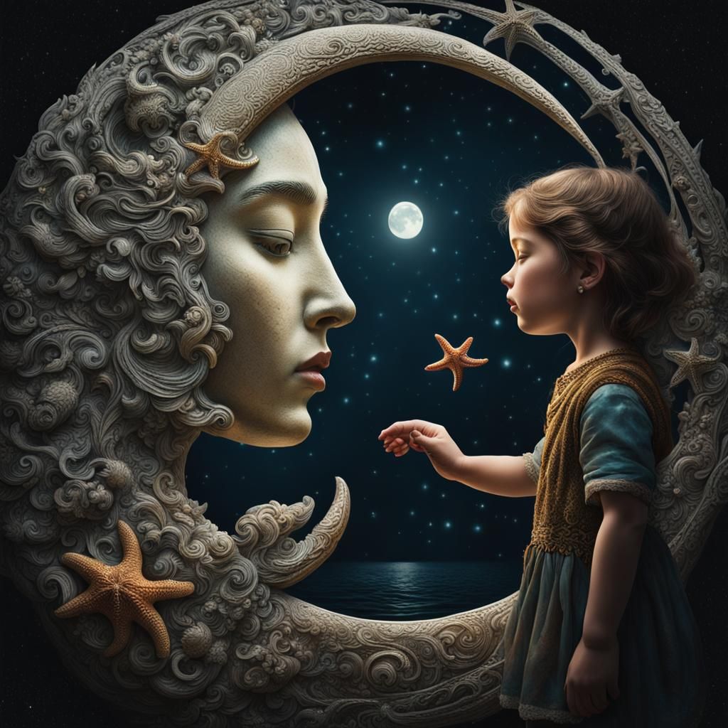 Mother Moon  by @Niki