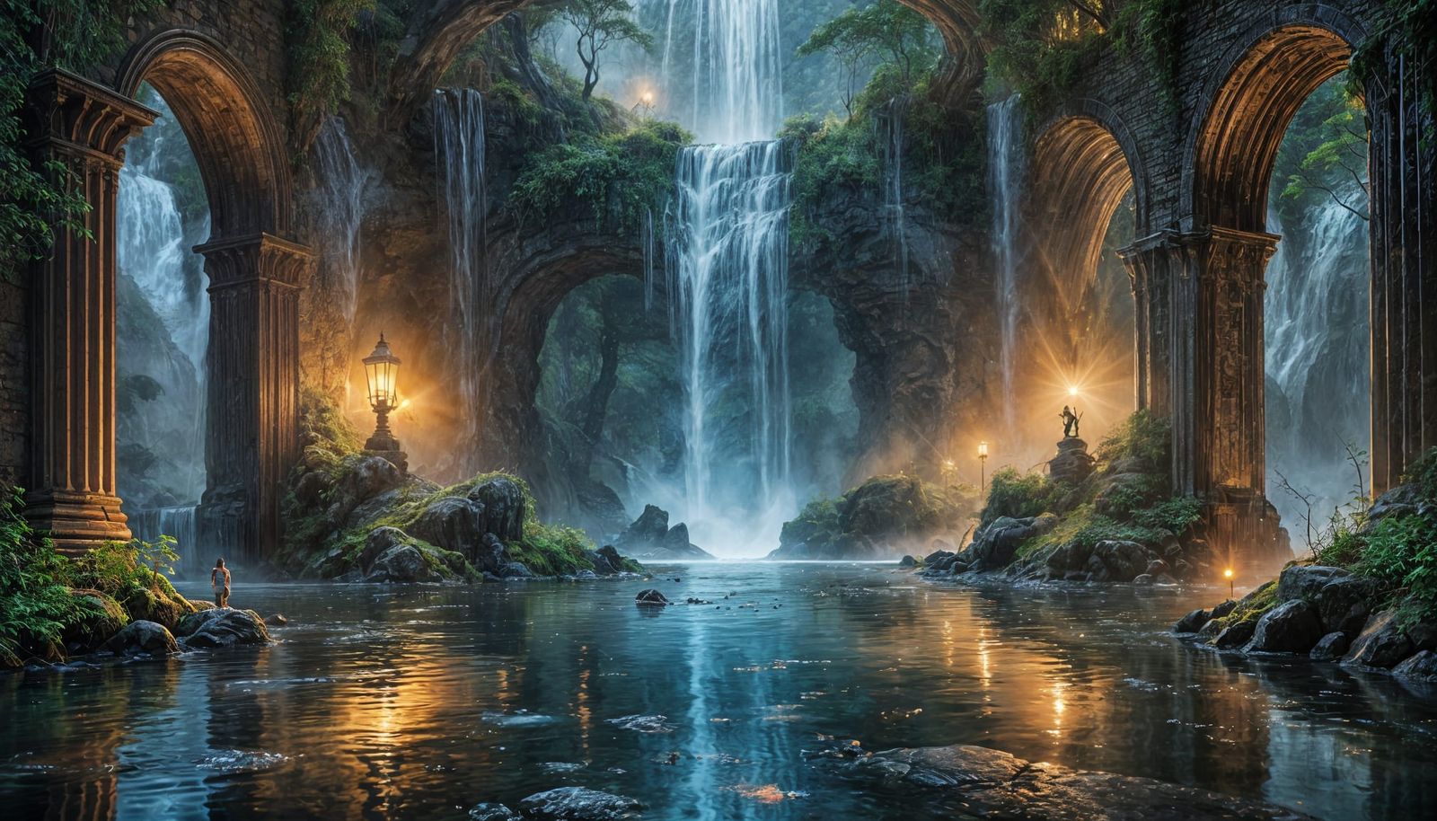 The Cascading Cathedral  by @KrisB