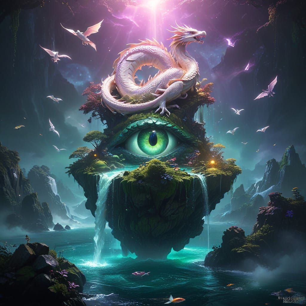 The Isle of the Eye  by @Gothicmonster 