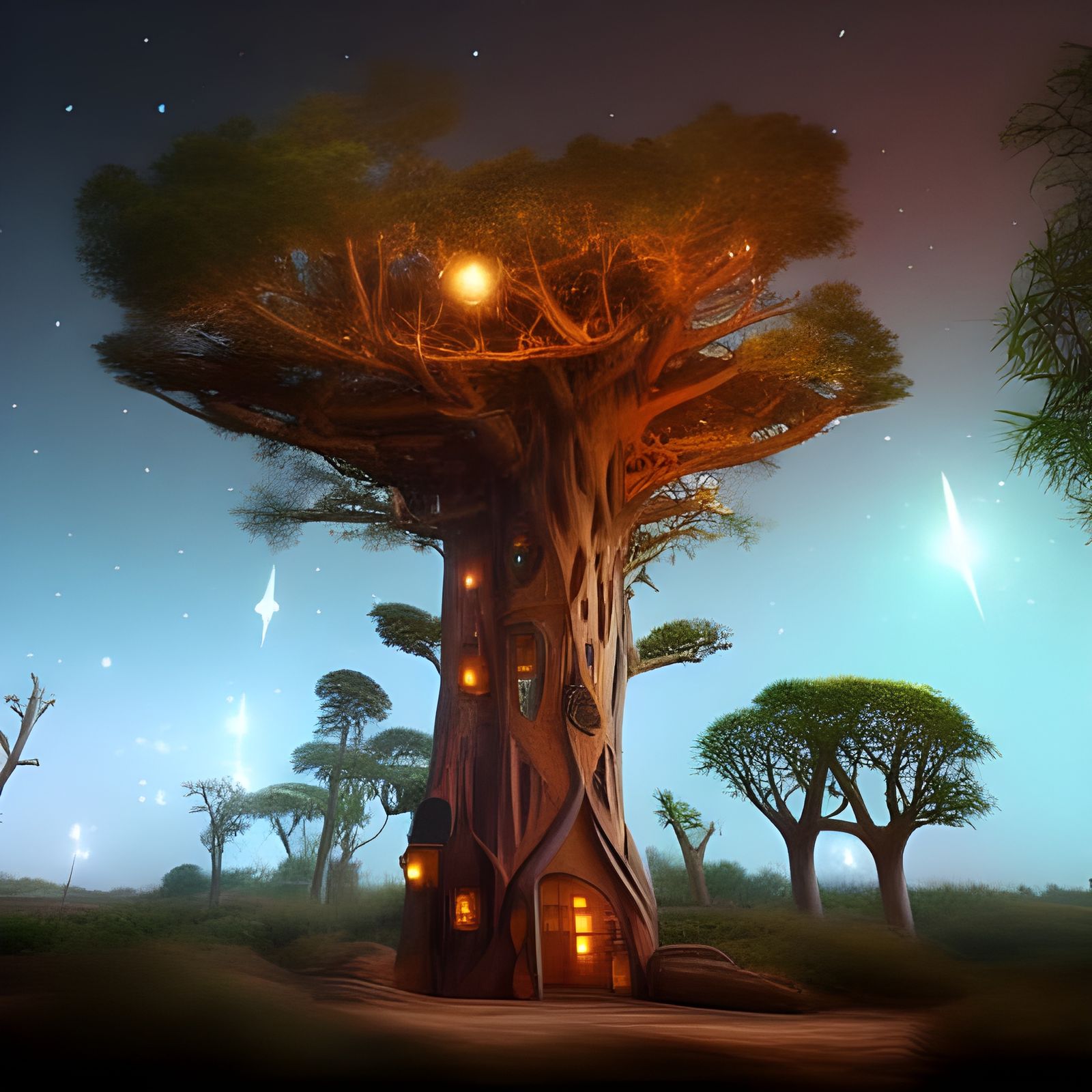 Madagascar - Baobab Tree House