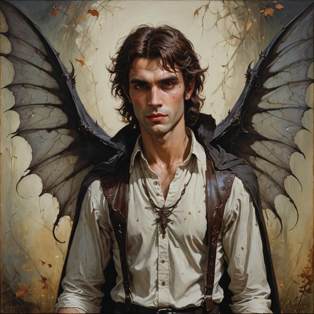 Vampire, Fairy Wings, 26 year old, Hindi, brunette, hair, fr...