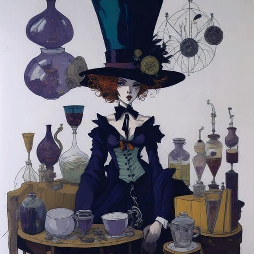 Alice becomes the new mad hatter