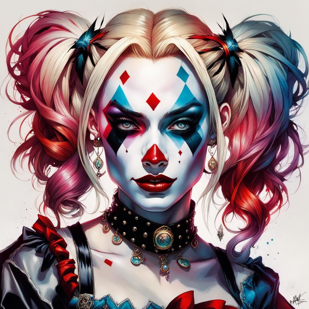 Harley Quinn - AI Generated Artwork - NightCafe Creator