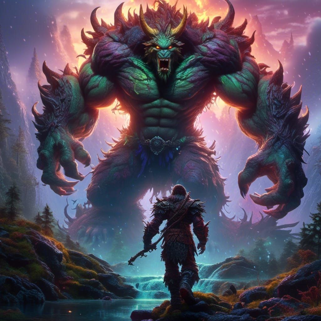 <lora:Psywolf:1.0> Waterfall and mountains