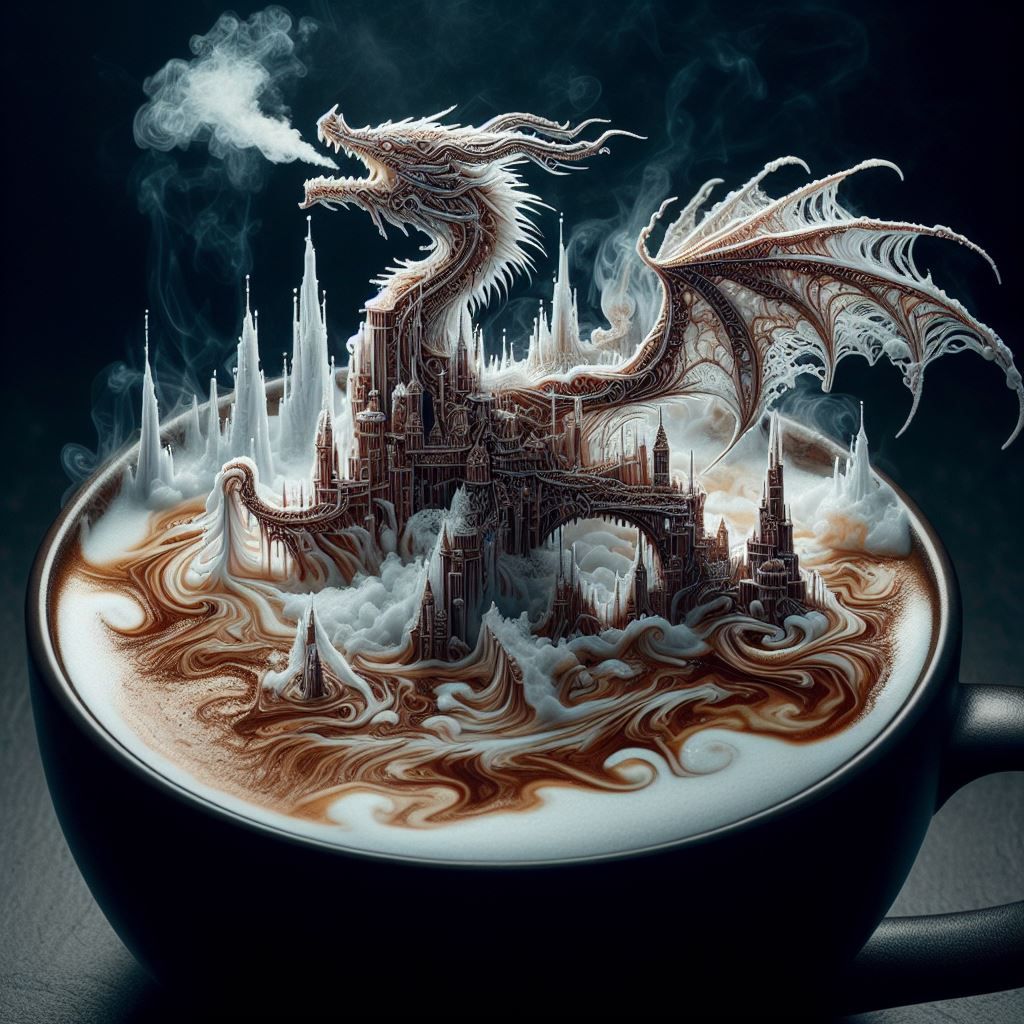 Smoke dragon coffee