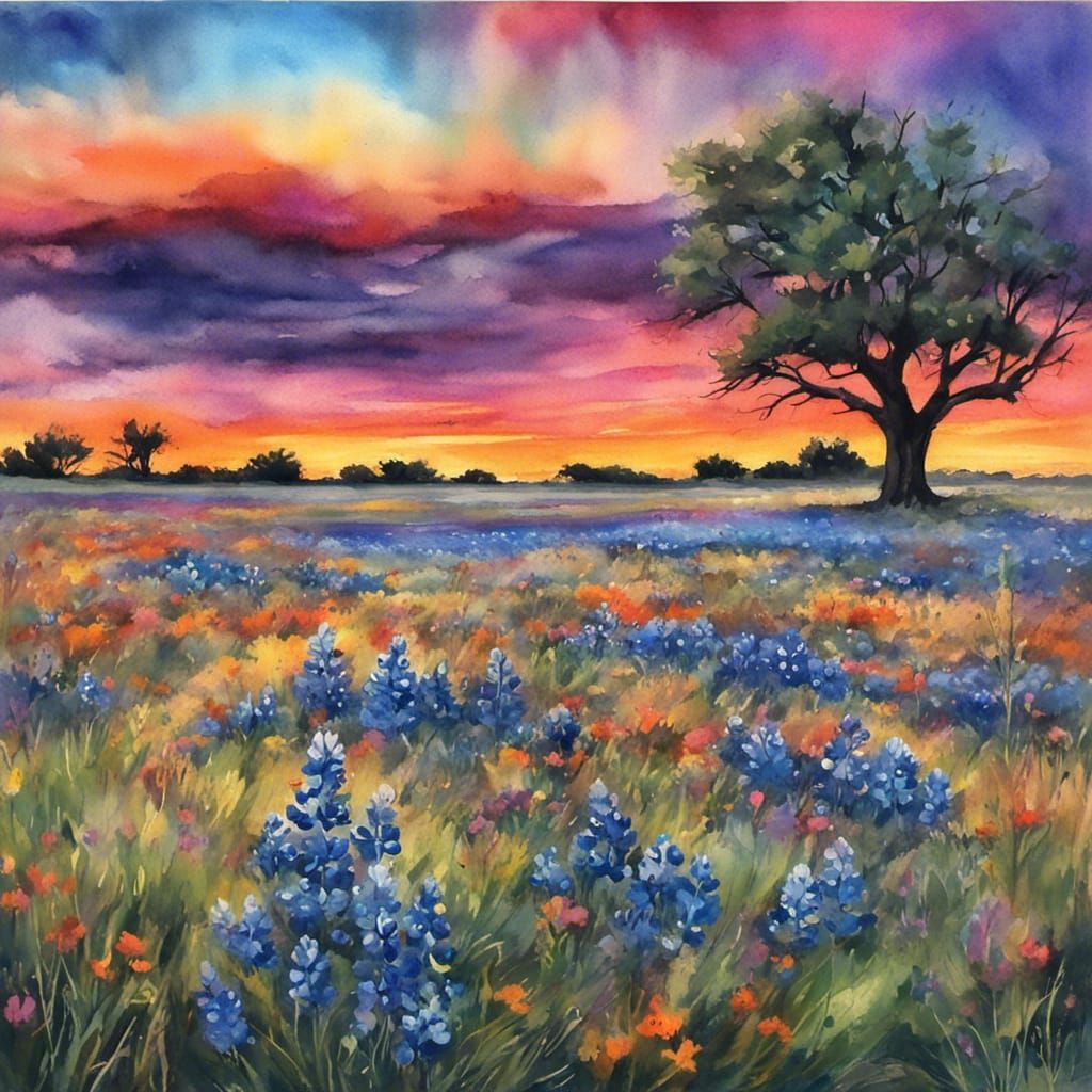 Summer in Texas - AI Generated Artwork - NightCafe Creator