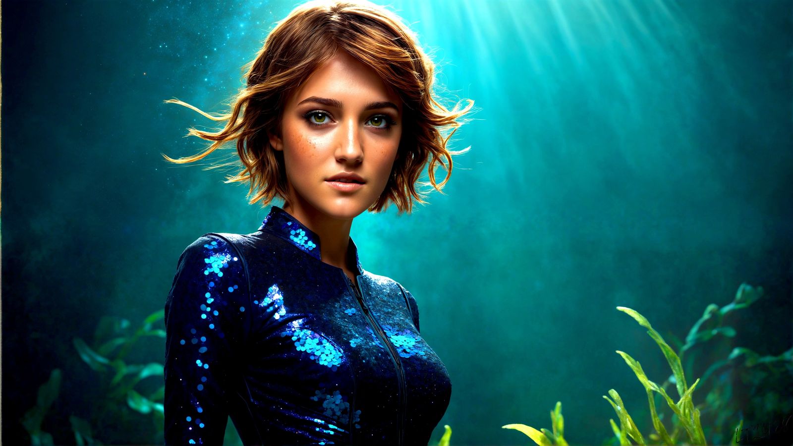 Marlen Massey - Glitter in the air series.